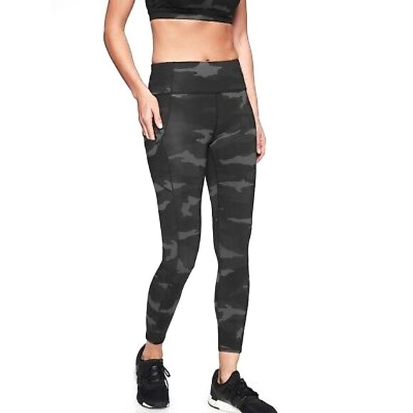 Athleta Camo Contender 7/8 Tight size S - Picture 1 of 9